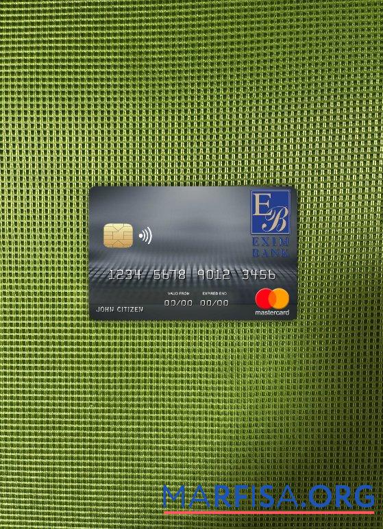 Downloadable Comoros Exim bank mastercard photolook front example